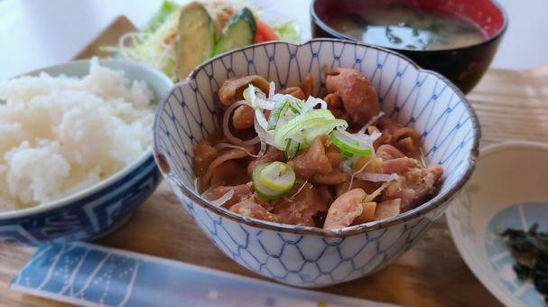 いただきます　もつ煮込み もつ煮,もつ煮込み,和食の写真素材