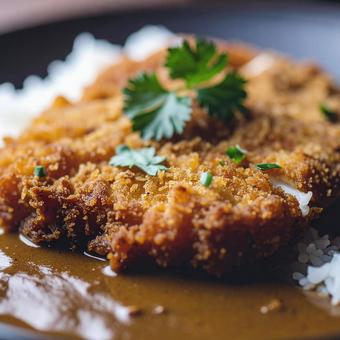 豪華なカレー 豪華なカレーの写真