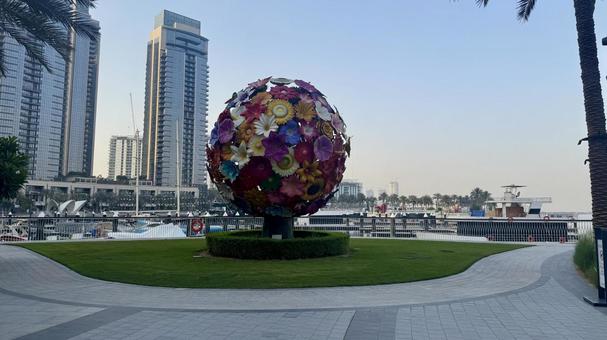 ドバイのクリークハーバーの街並み ドバイ,クリークハーバー,ハーバーの写真素材