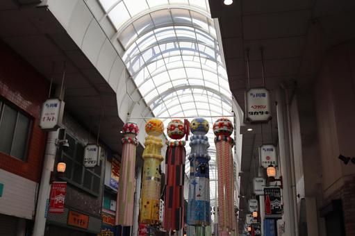 川端商店街 川端商店街 川端商店街,中洲,福岡の写真素材