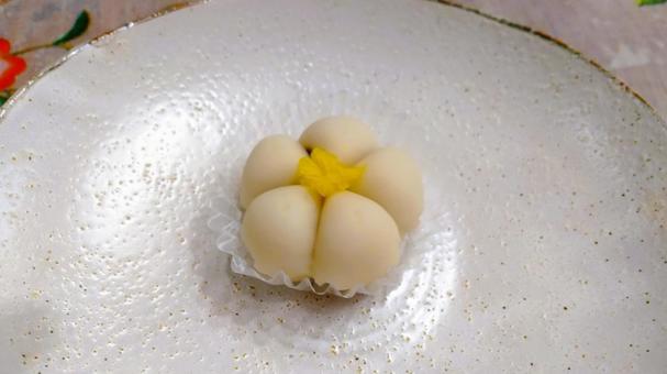 和菓子(蠟梅) 和菓子(蠟梅)の写真