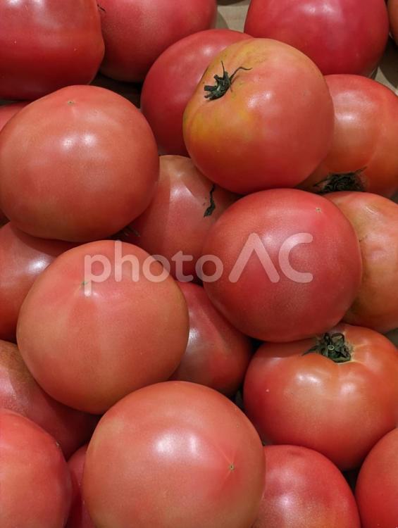 トマトごろごろ№２ トマト,リコピン,野菜の写真素材