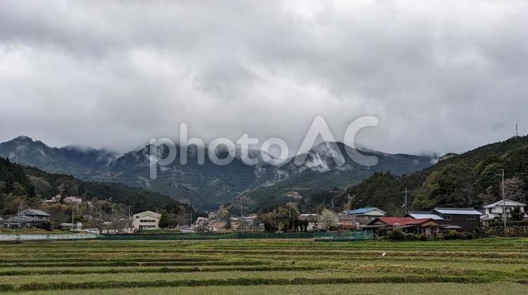 雨上がりの風景 自然,風景,雨の写真素材