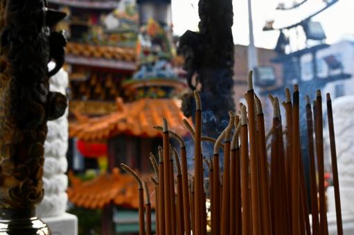 お線香 お線香,祈り,煙の写真素材