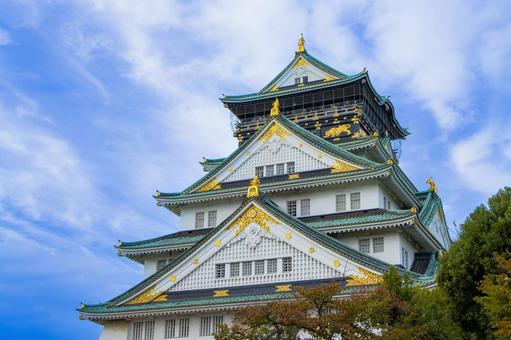 大阪城 大阪城,天守閣,大阪城公園の写真素材