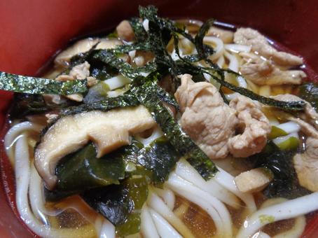肉うどん 肉うどんの写真