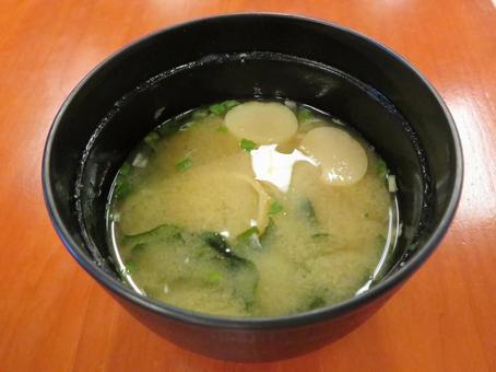 みそ汁 みそ汁 みそ汁,和食,食事の写真素材