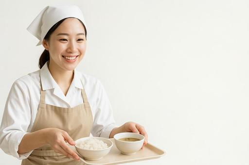 女性調理師 女性調理師の写真