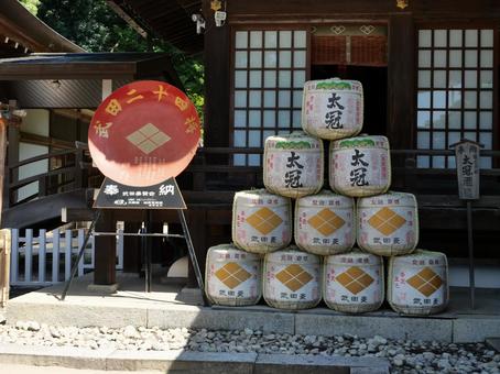 武田神社 お神酒 武田神社 お神酒の写真