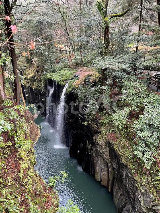 秋が漂う川の風景 川,秋,渓谷の写真素材