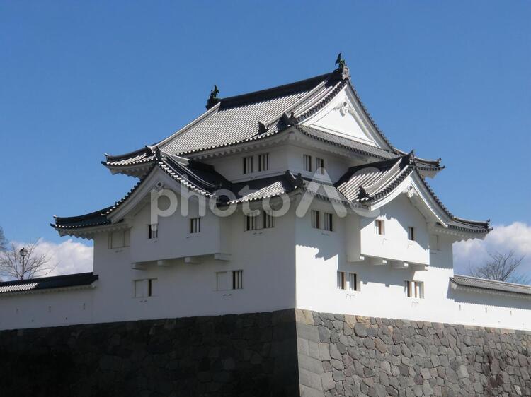 駿府城坤櫓　 駿府城,坤櫓,櫓の写真素材