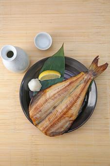 ホッケ ホッケ ホッケ,焼き魚,魚料理の写真素材