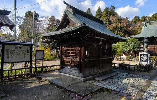 青葉神社旧愛姫社鞘堂(仙台市) 青葉神社,仙台藩,伊達政宗の写真素材