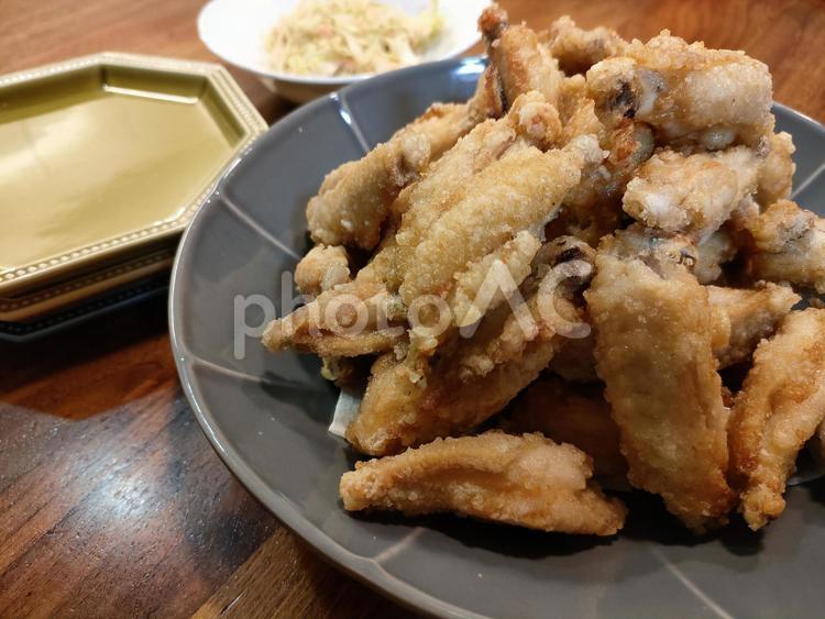 おいしい鶏の唐揚げ 揚げ物,唐揚げ,手羽中の写真素材