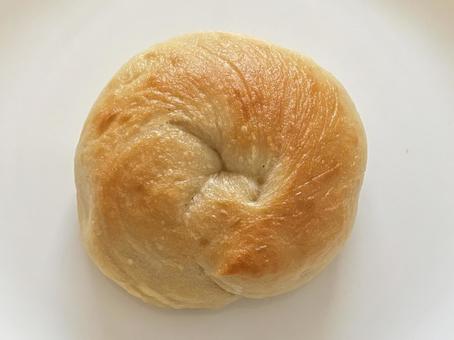 プレーンベーグル パン,ベーグル,食べ物の写真素材