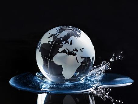 溶ける地球_AS000017 溶ける地球_AS000017の写真