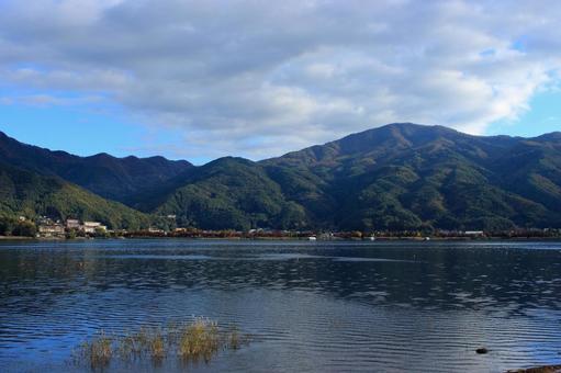 秋の河口湖周辺 秋の河口湖周辺の写真