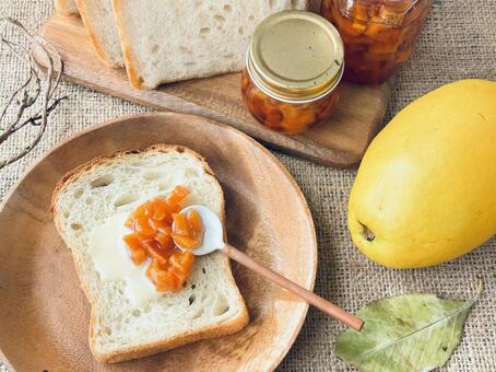 花梨ジャム 花梨,ジャム,フルーツの写真素材