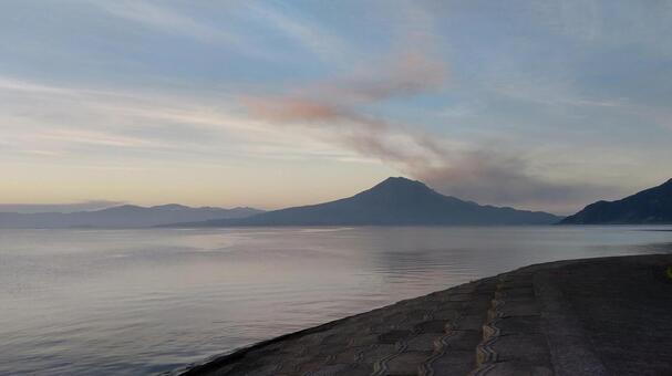 桜島の写真