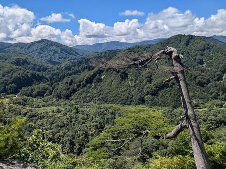 山の風景 山の風景の写真