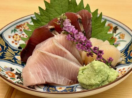 刺身小皿盛り 刺身小皿盛り,刺身,小皿の写真素材