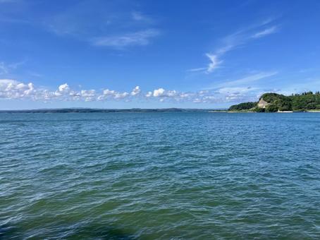 能登島の海 能登島の海の写真