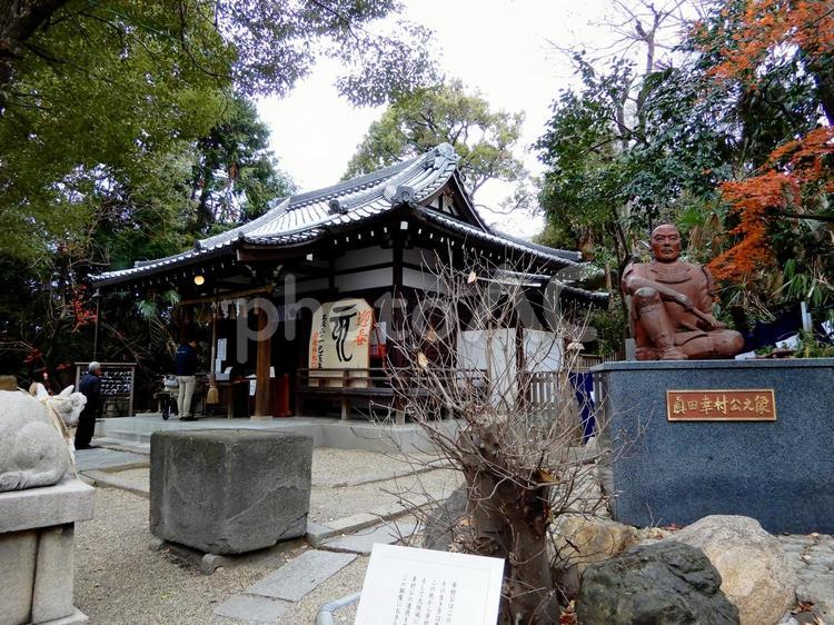 安居神社　真田幸村　平成 安居神社,迎春,平成の写真素材