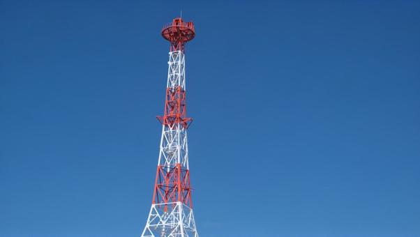 電波塔 電波塔の写真