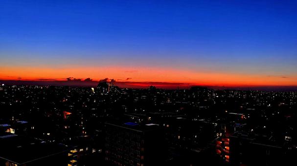 Tokyo night view, JPG