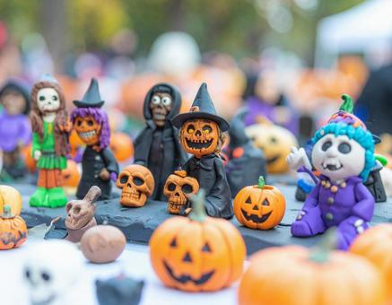 ハロウィンイベントのミニチュア ハロウィンイベントのミニチュアの写真