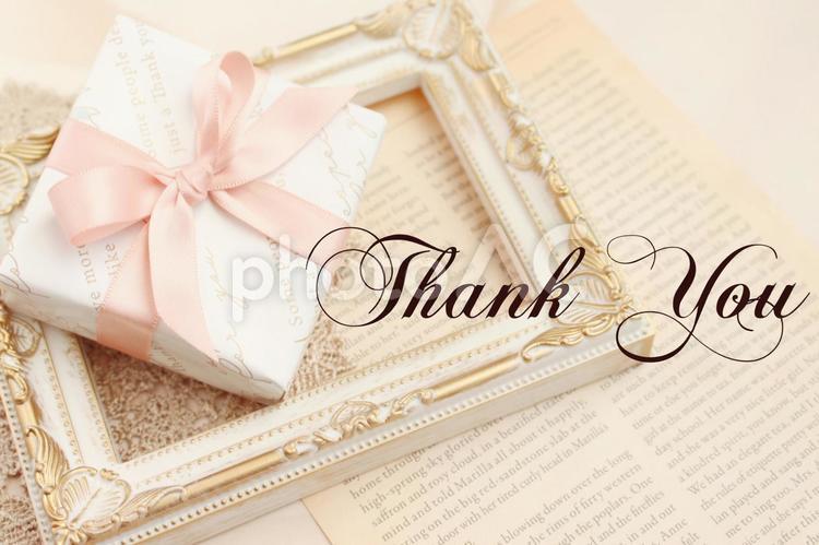 Thank you（ありがとう） ありがとう,サンキュー,文字の写真素材