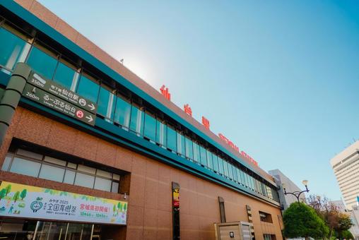 【宮城】仙台駅 【宮城】仙台駅 仙台駅,仙台,宮城の写真素材