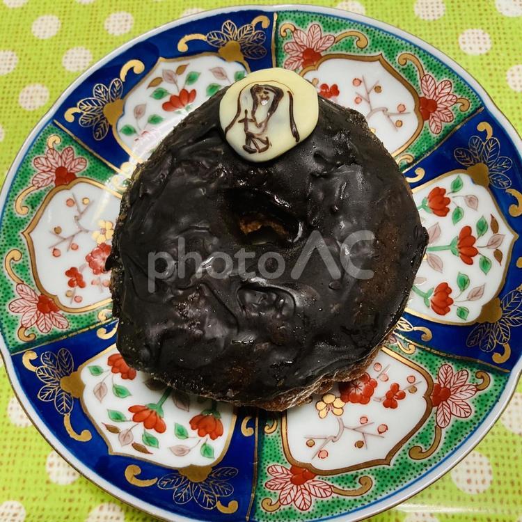 おからのドーナツ〜綺麗な装飾❶ ドーナツ,donut,チョコレートの写真素材