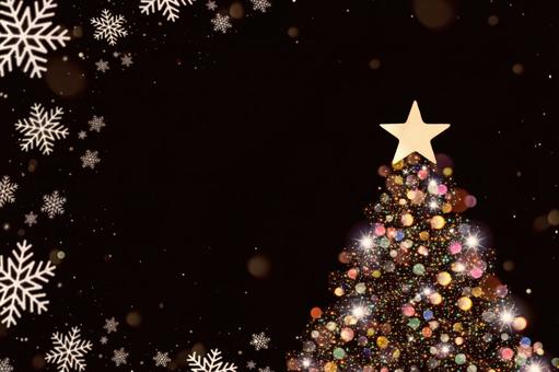 クリスマス・イルミネーション背景素材 クリスマス・イルミネーション背景素材 クリスマス,冬,キラキラの写真素材