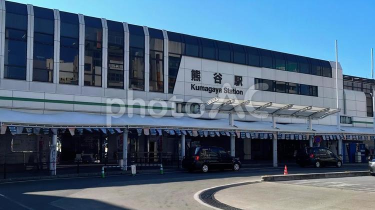JR高崎線熊谷駅　埼玉県熊谷市 jr,高崎線,熊谷駅の写真素材