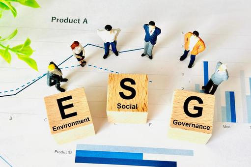 ESGとビジネスマン ESGとビジネスマン esg,sdgs,サステナビリティの写真素材