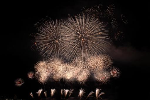 25柏崎ぎおん祭り 花火 25柏崎ぎおん祭り 花火の写真