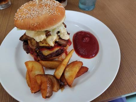 ハンバーガー ハンバーガーの写真