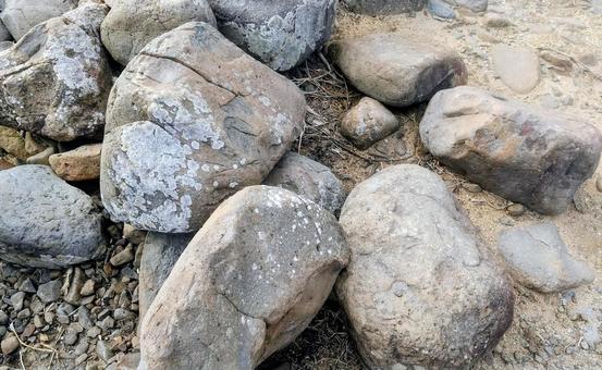 浜辺の岩 岩,石,浜辺の写真素材