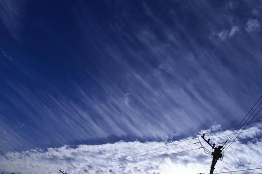 波のような雲 波のような雲の写真