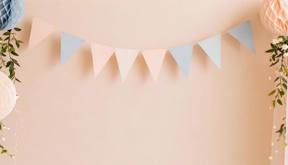 おしゃれなガーランドの写真