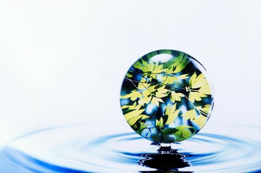 Photo, ripple, watermarks, water droplets, 