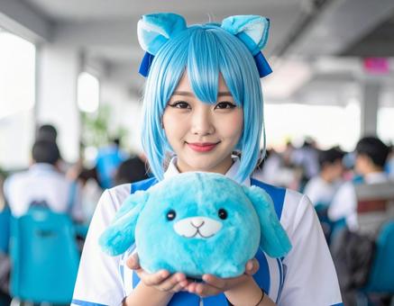 推し活コスプレ女子・イベントグッズゲット 推し活コスプレ女子・イベントグッズゲットの写真