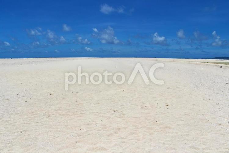 沖縄　久米島　はての浜 沖縄,久米島,はての浜の写真素材