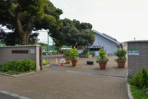 目白台運動公園の入口 目白台運動公園の入口の写真
