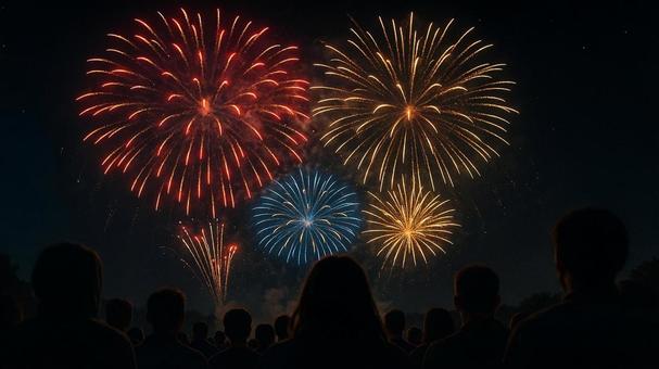 花火大会 花火大会の写真