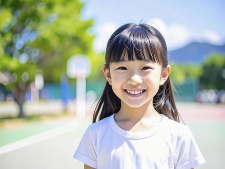 女の子　AI生成画像の写真