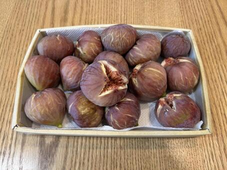 いちじく いちじく,完熟,山盛りの写真素材