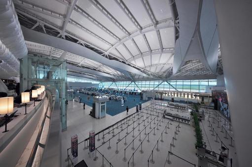 羽田空港第2ターミナル国際線出発ロビー 羽田空港第2ターミナル国際線出発ロビー 羽田空港,第2ターミナル,国際線の写真素材