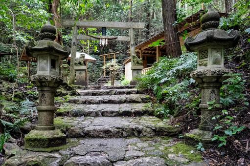 Photo, heavenly iwato, erihara water hole, osawa water hole, 